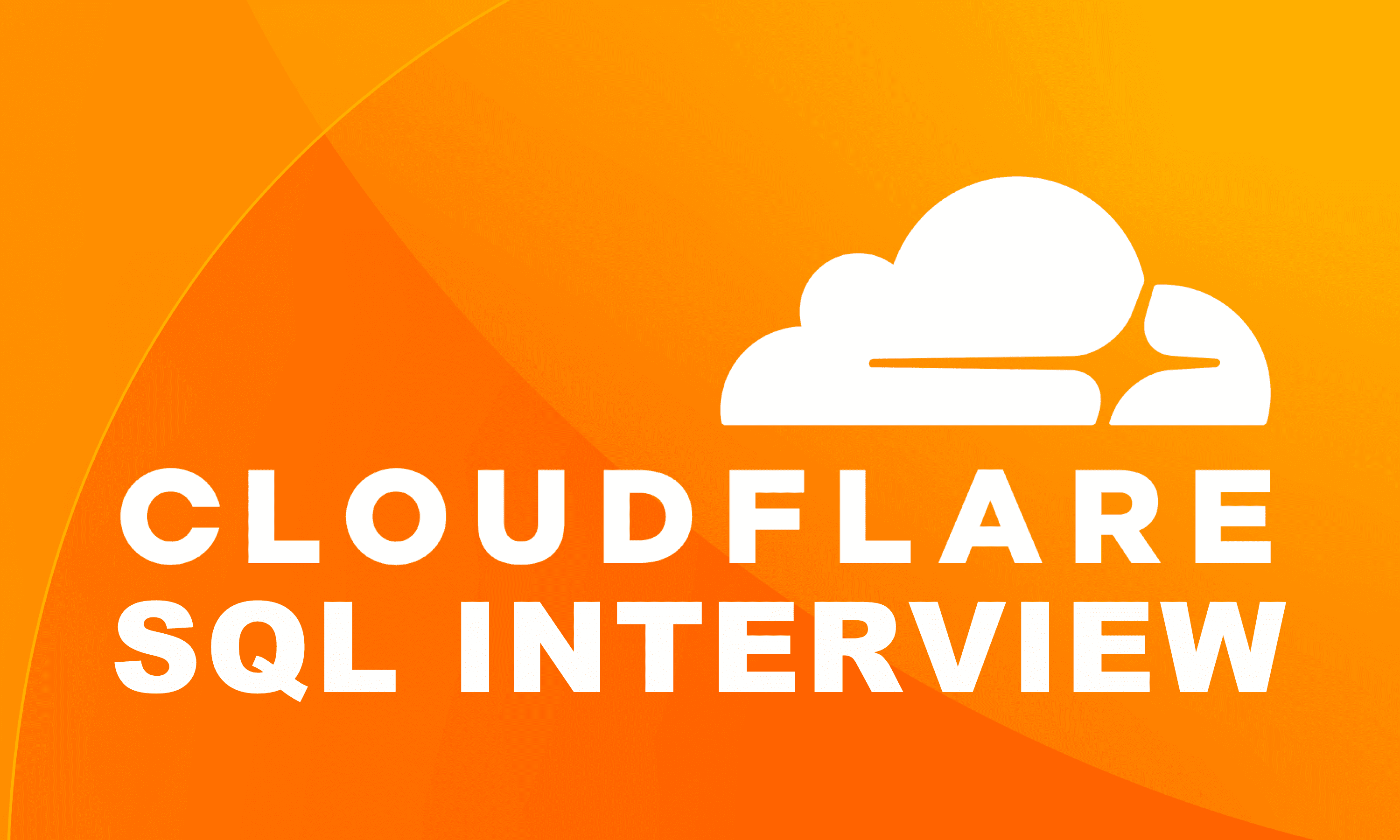 Cloudflare SQL Interview Questions