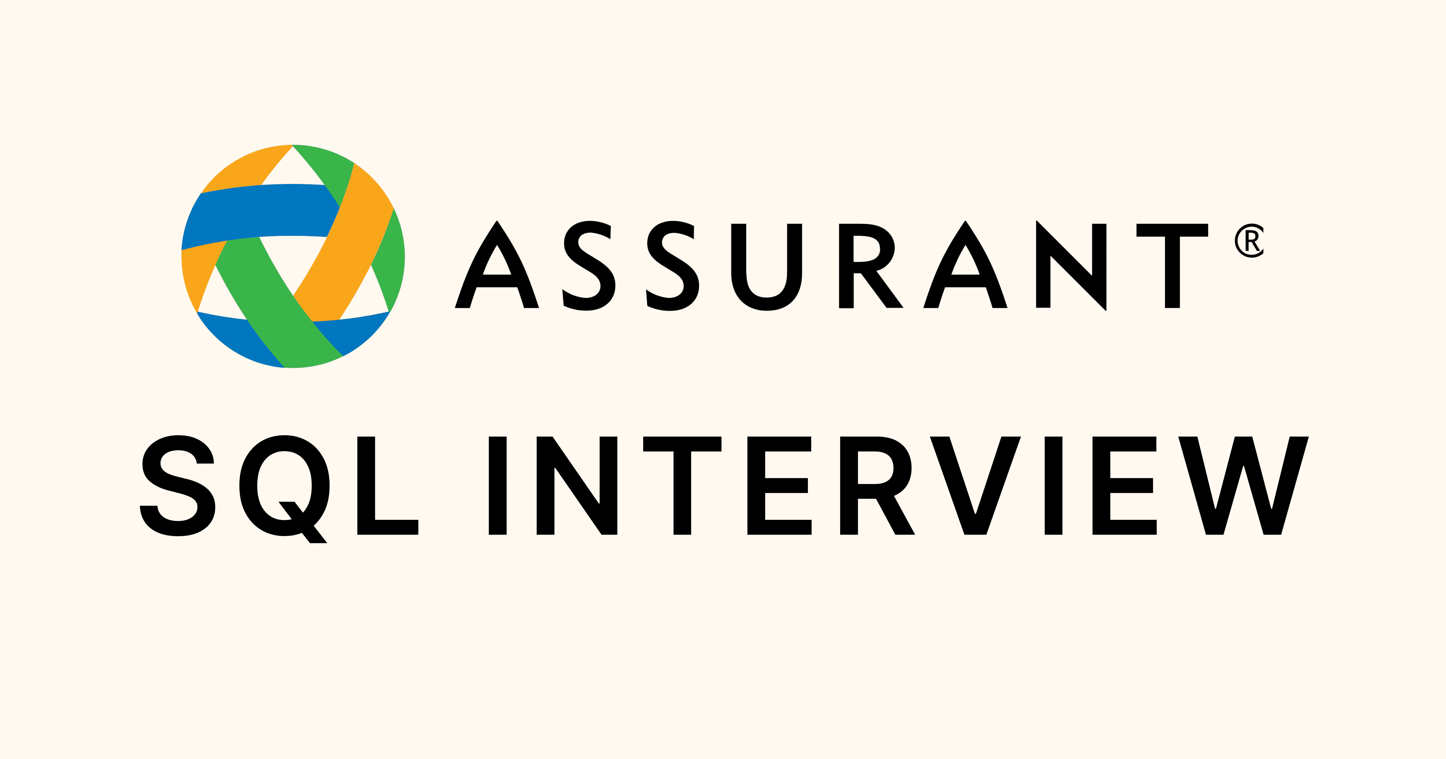 Assurant SQL Interview Questions