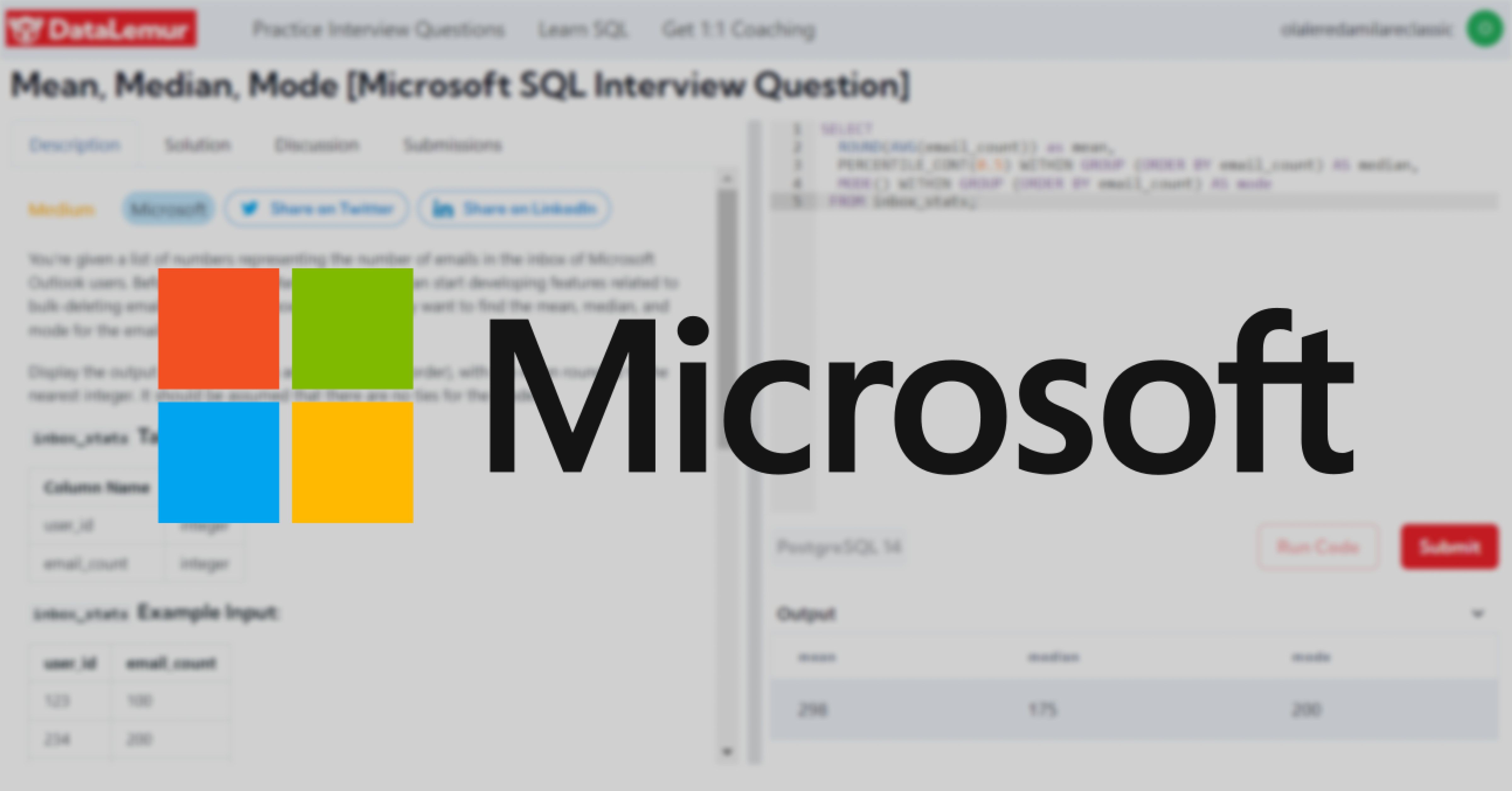 Microsoft SQL Interview Question