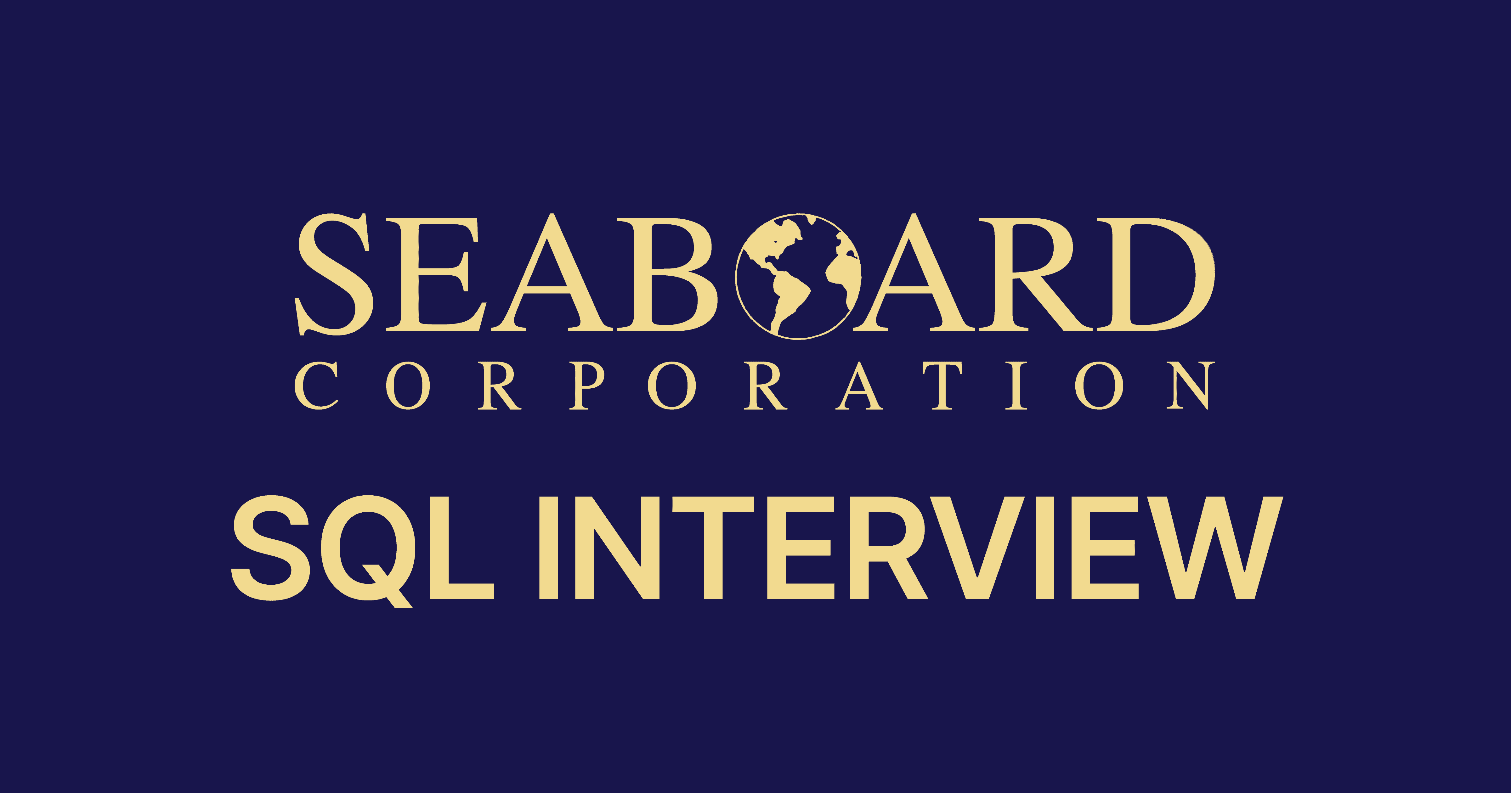 Seaboard SQL Interview Questions