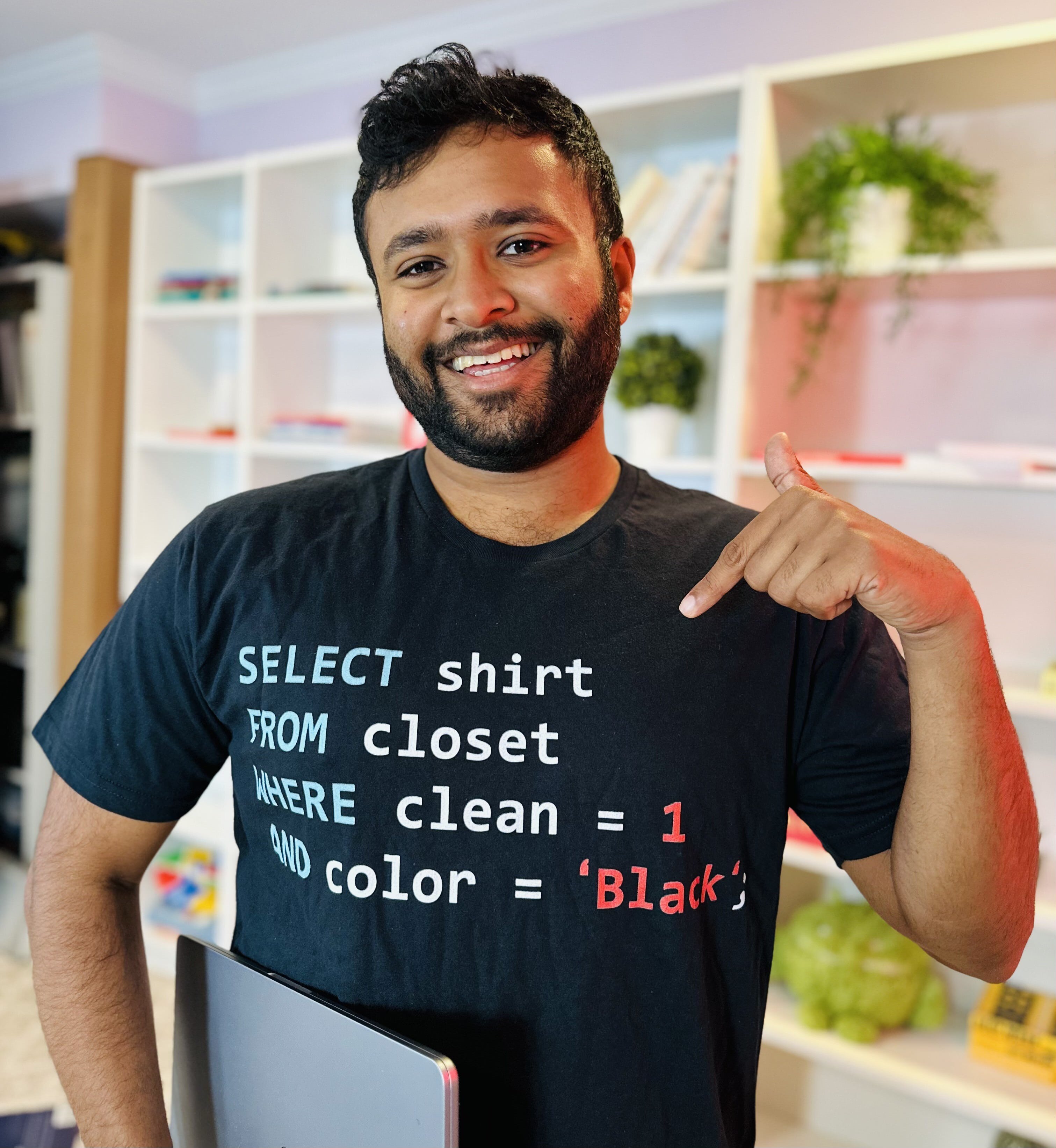 Funny SQL T-Shirt About WHERE Clause