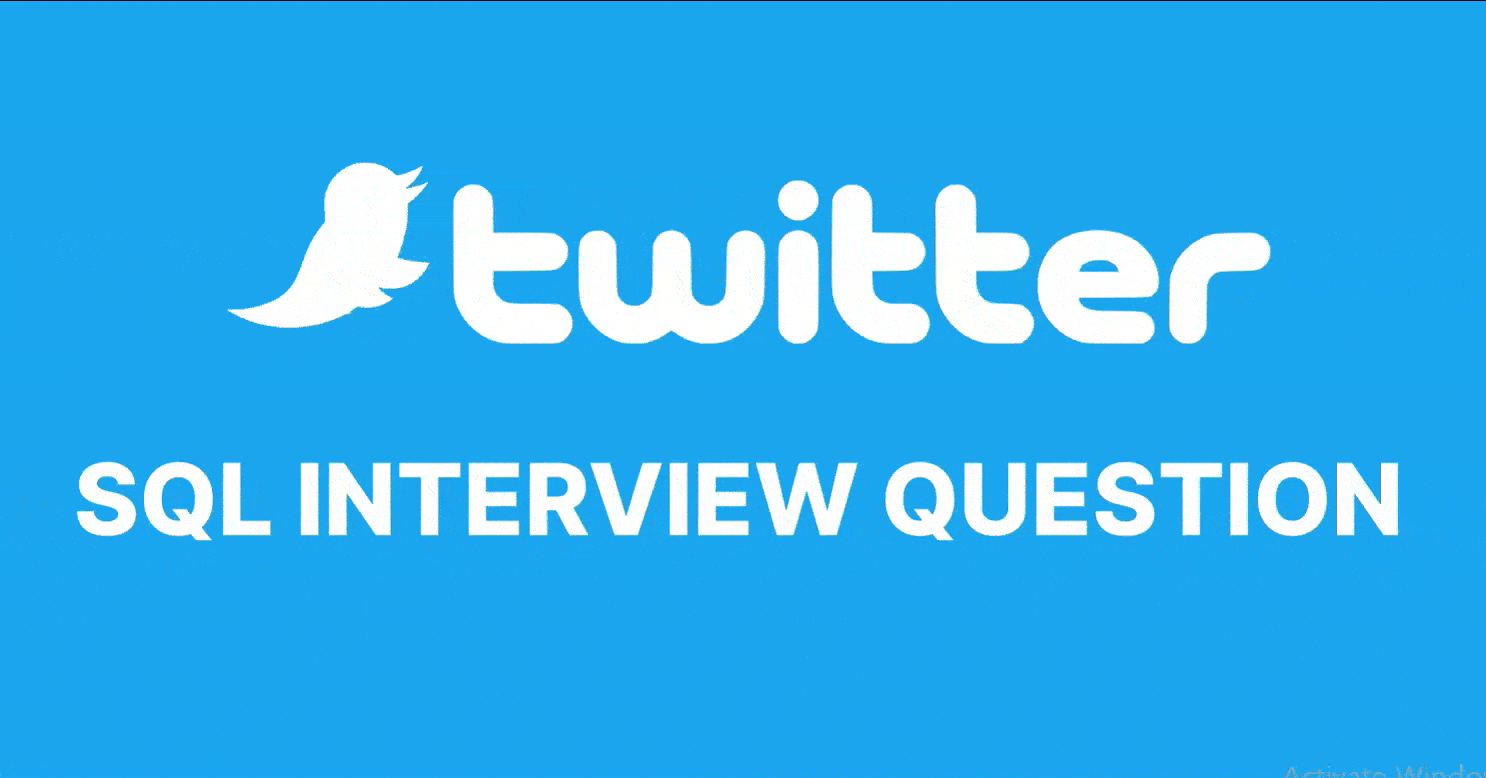 Twitter sql interview question datalemur