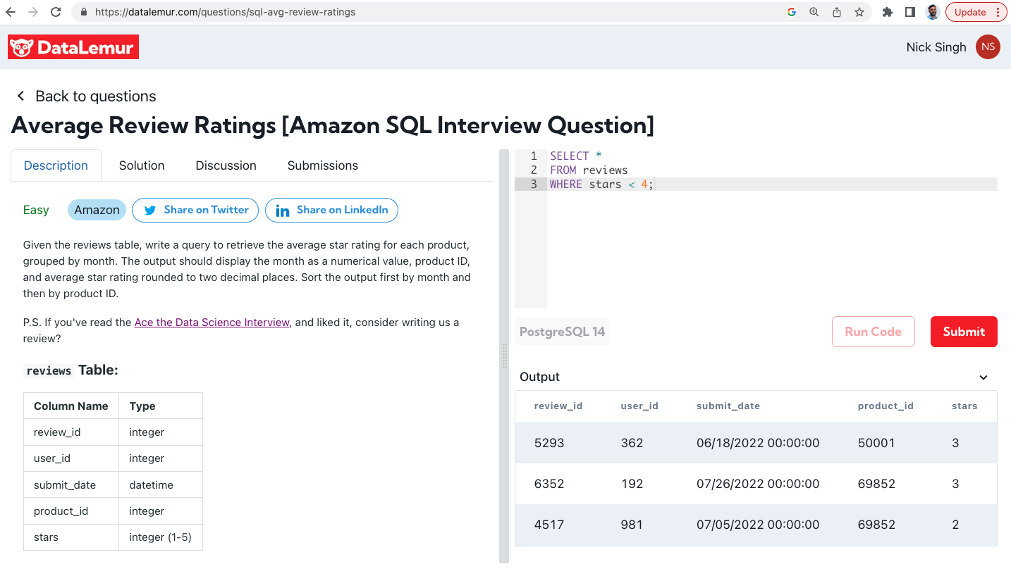 SQL WHERE [SQL Tutorial with Examples]