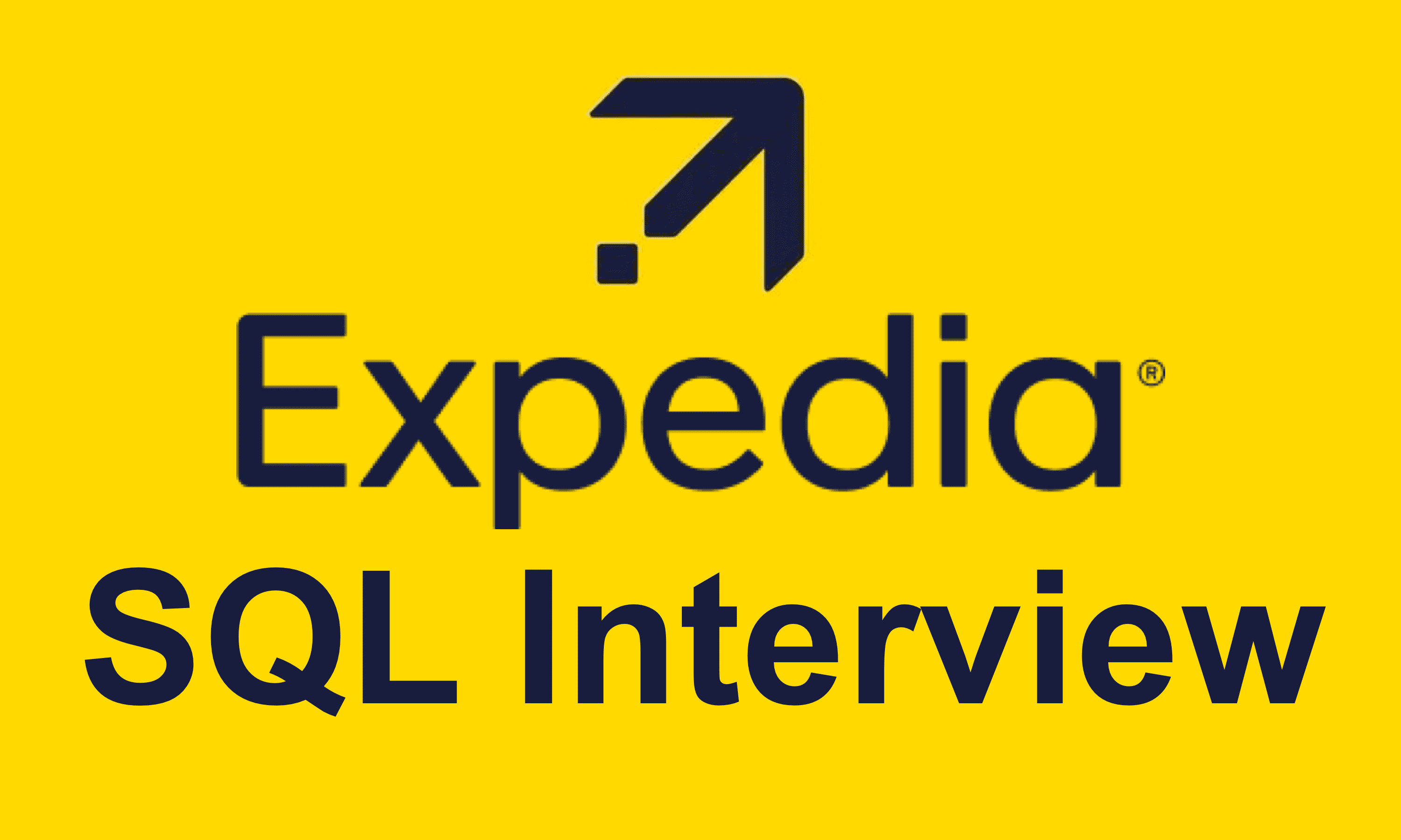 Expedia SQL Interview