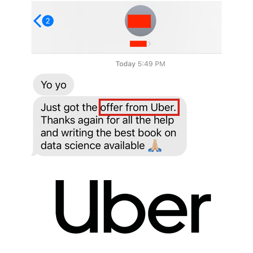 Uber Data Science Interview Testimonial