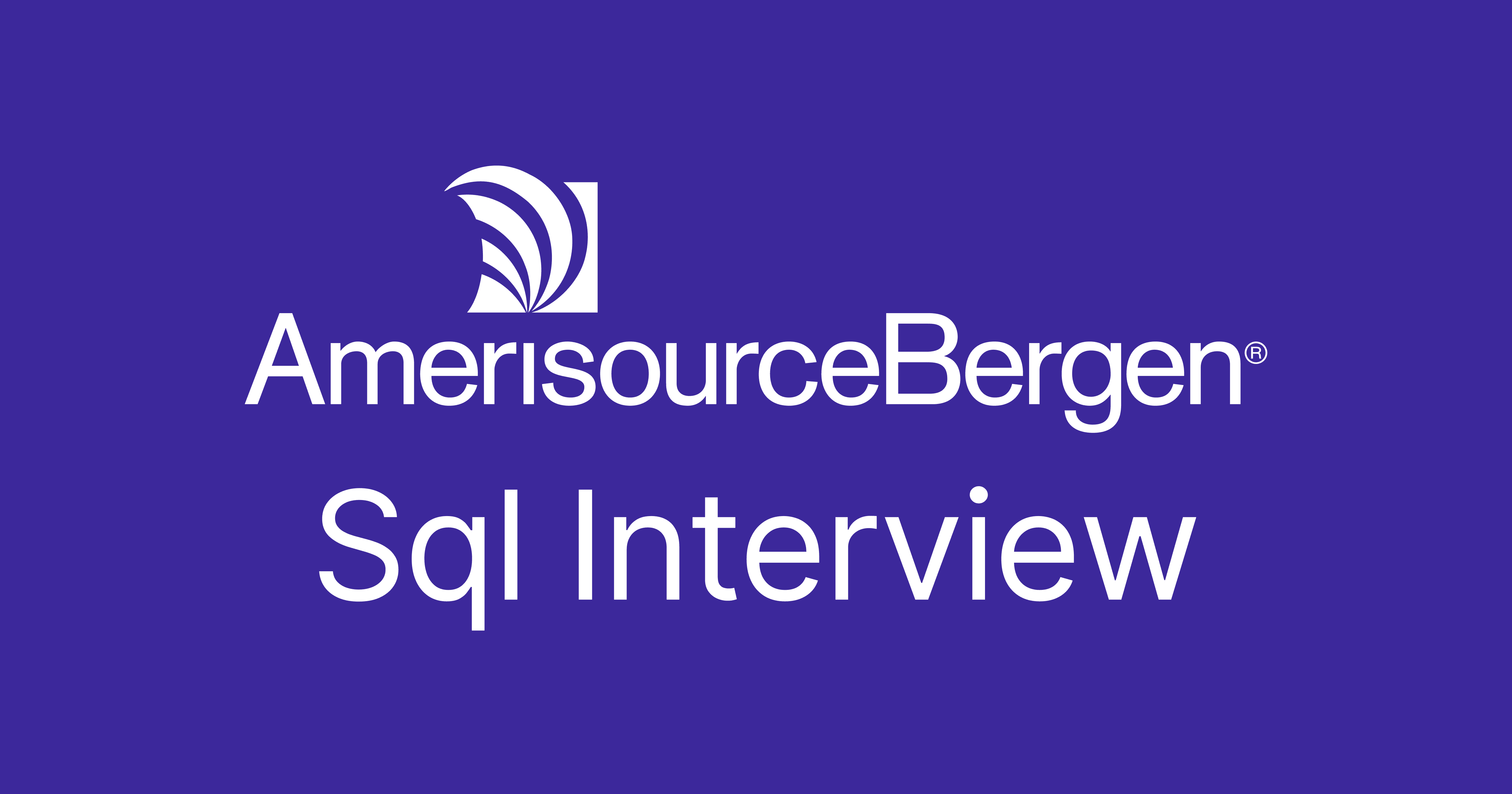 AmerisourceBergen SQL Interview Questions