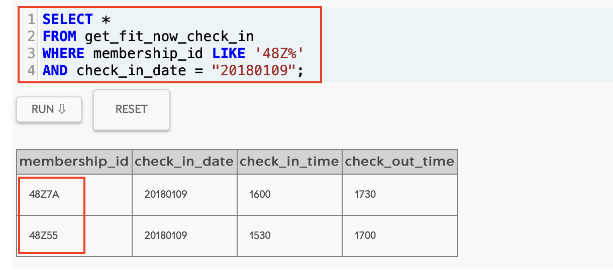 SQL Murder Mystery List 2 Suspects