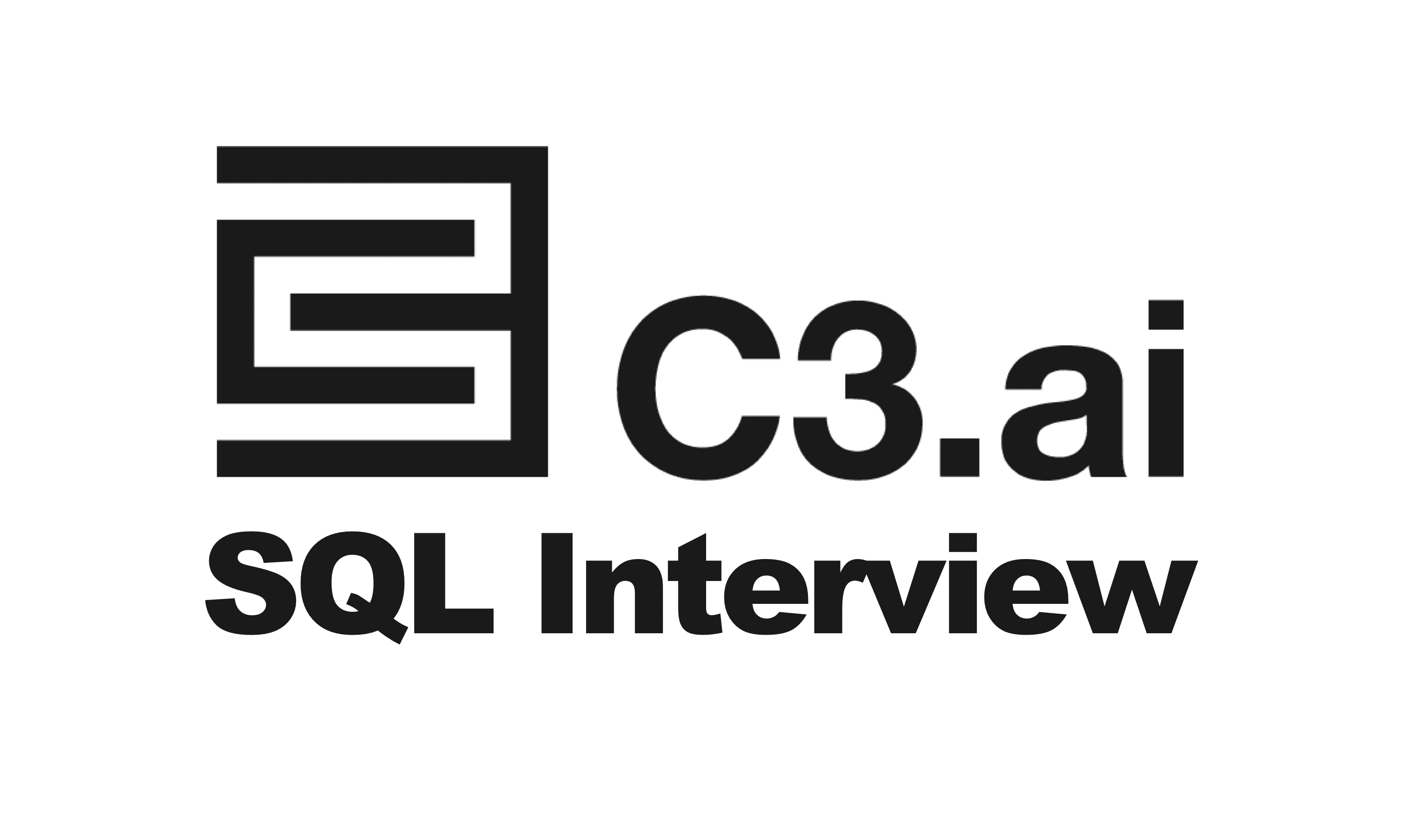 C3.AI SQL Interview