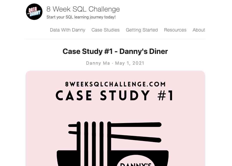 Danny Ma 8 Week SQL Challenge