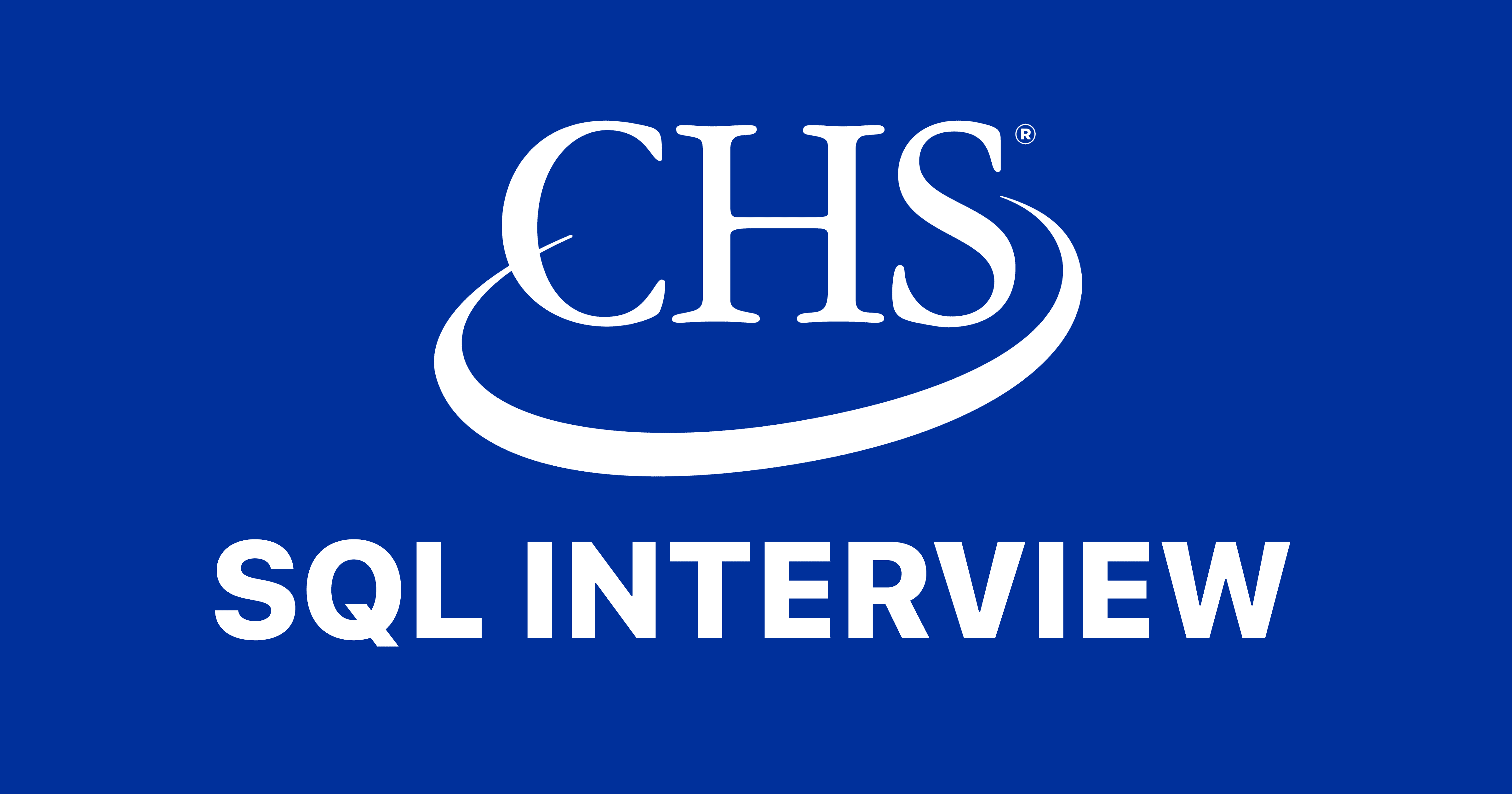 Community Health Systems SQL Interview Questions