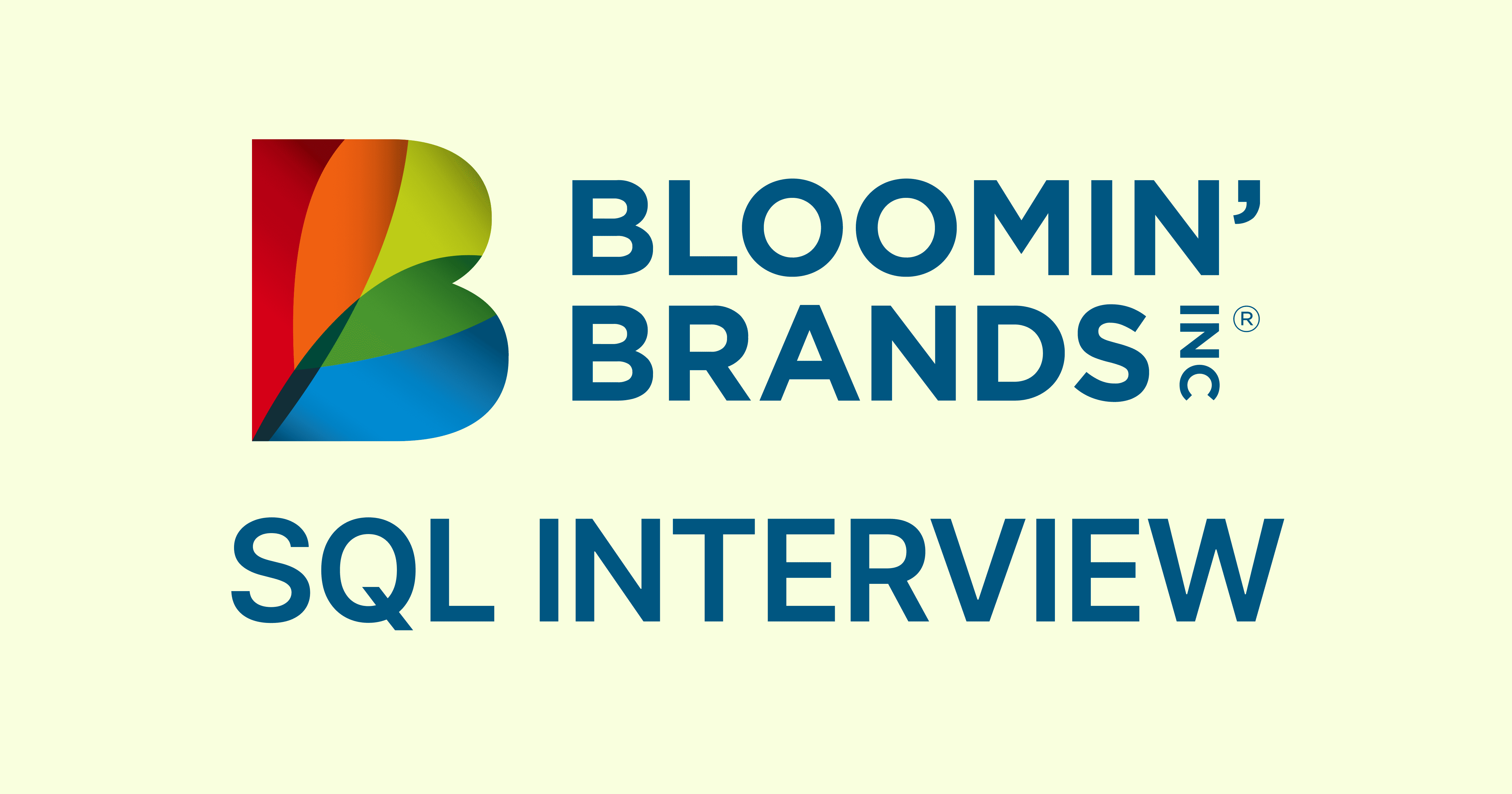Domino's SQL Interview Questions