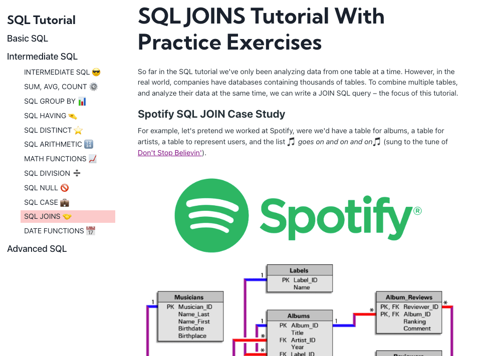 SQL Joins Tutorial for Data Analytics