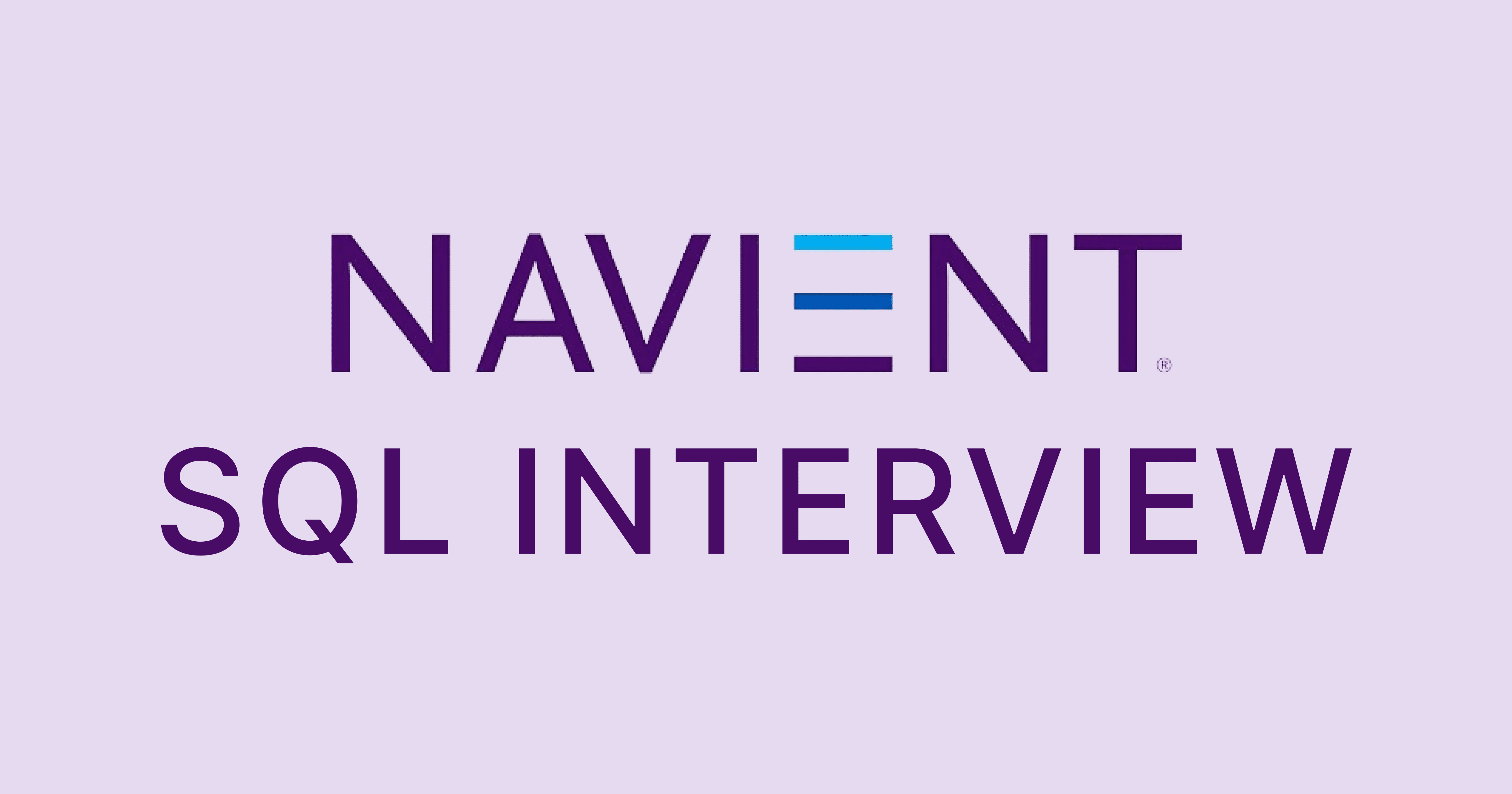 Navient SQL Interview Questions