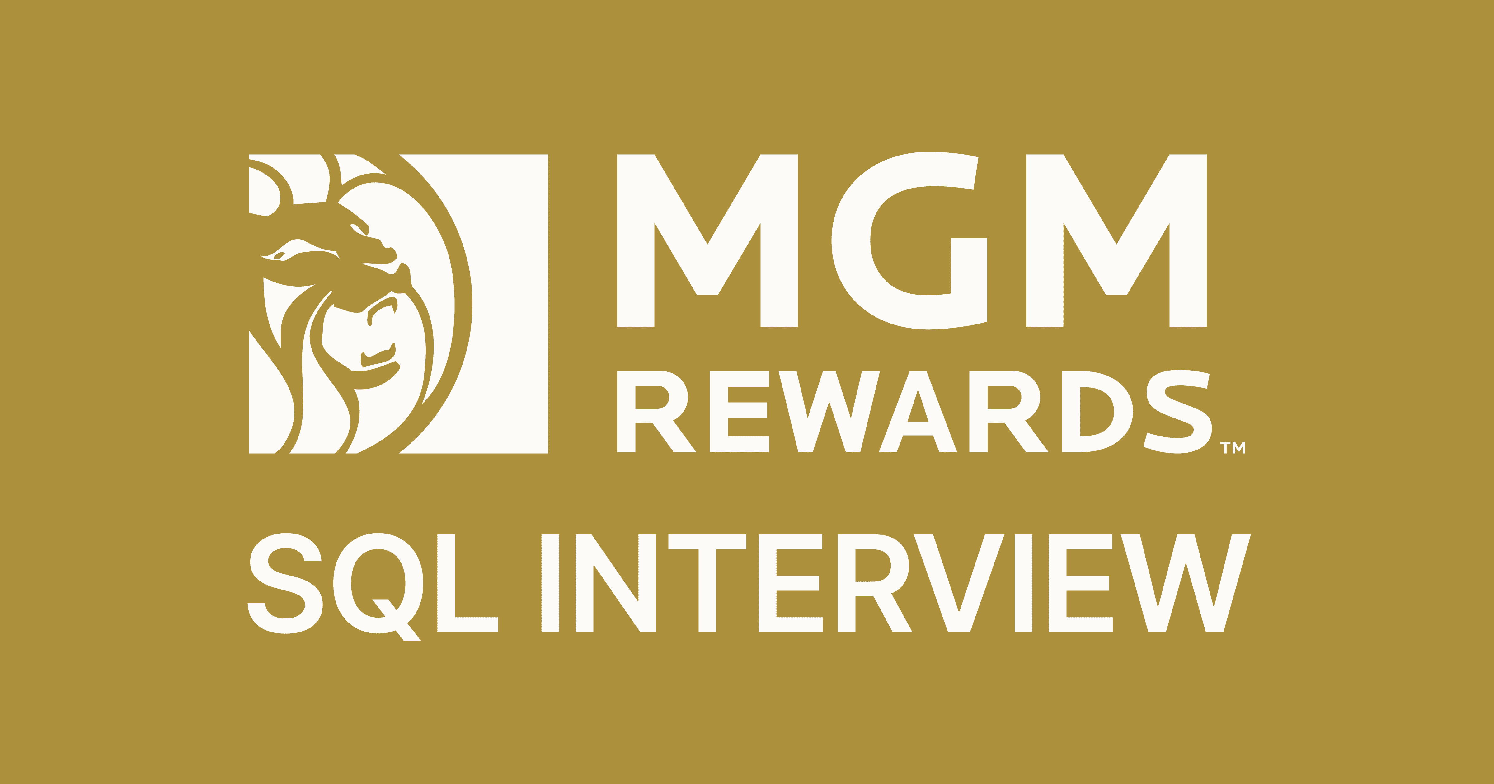 MGM Resorts SQL Interview Questions