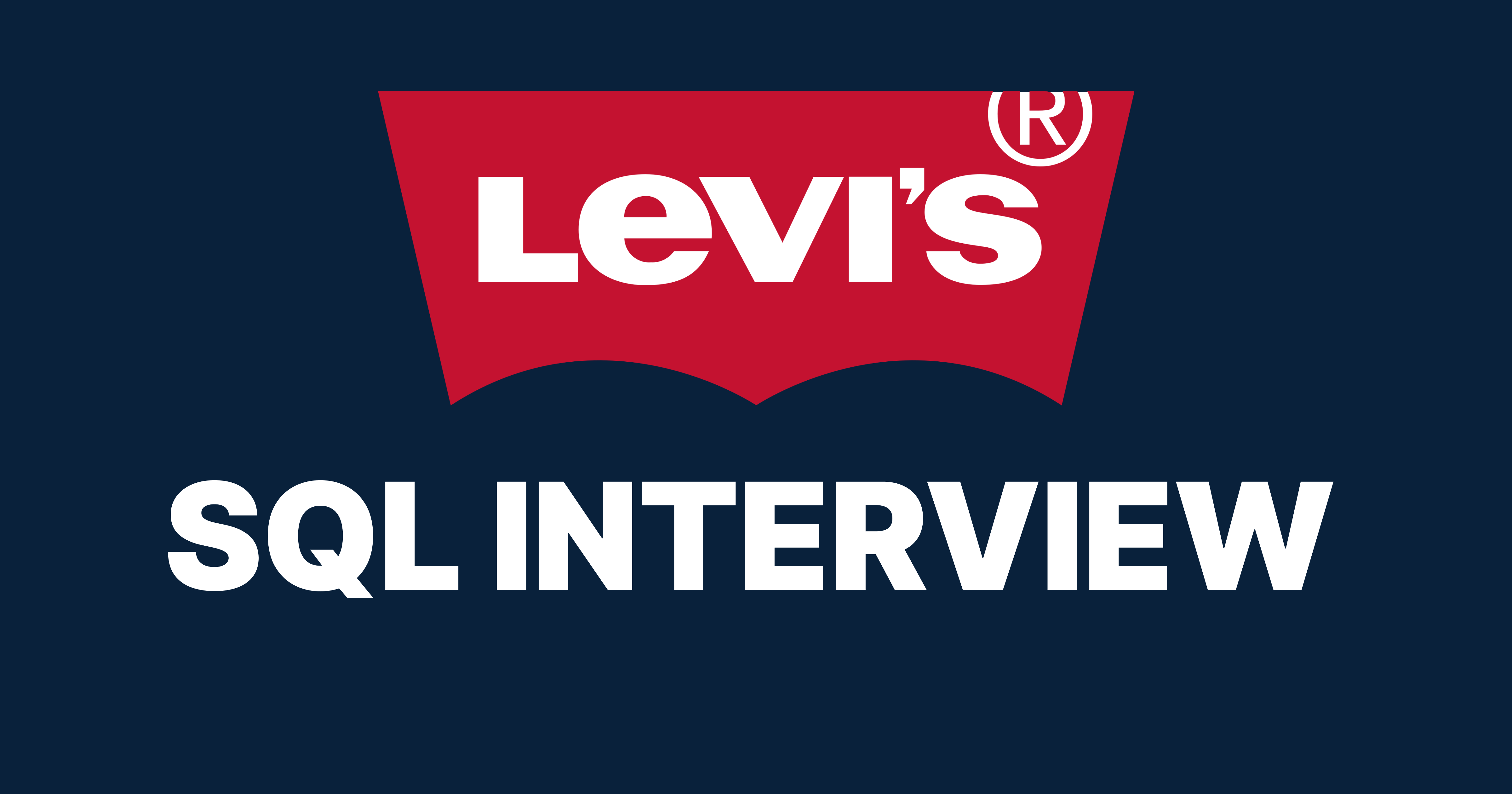 Levi Strauss SQL Interview Questions