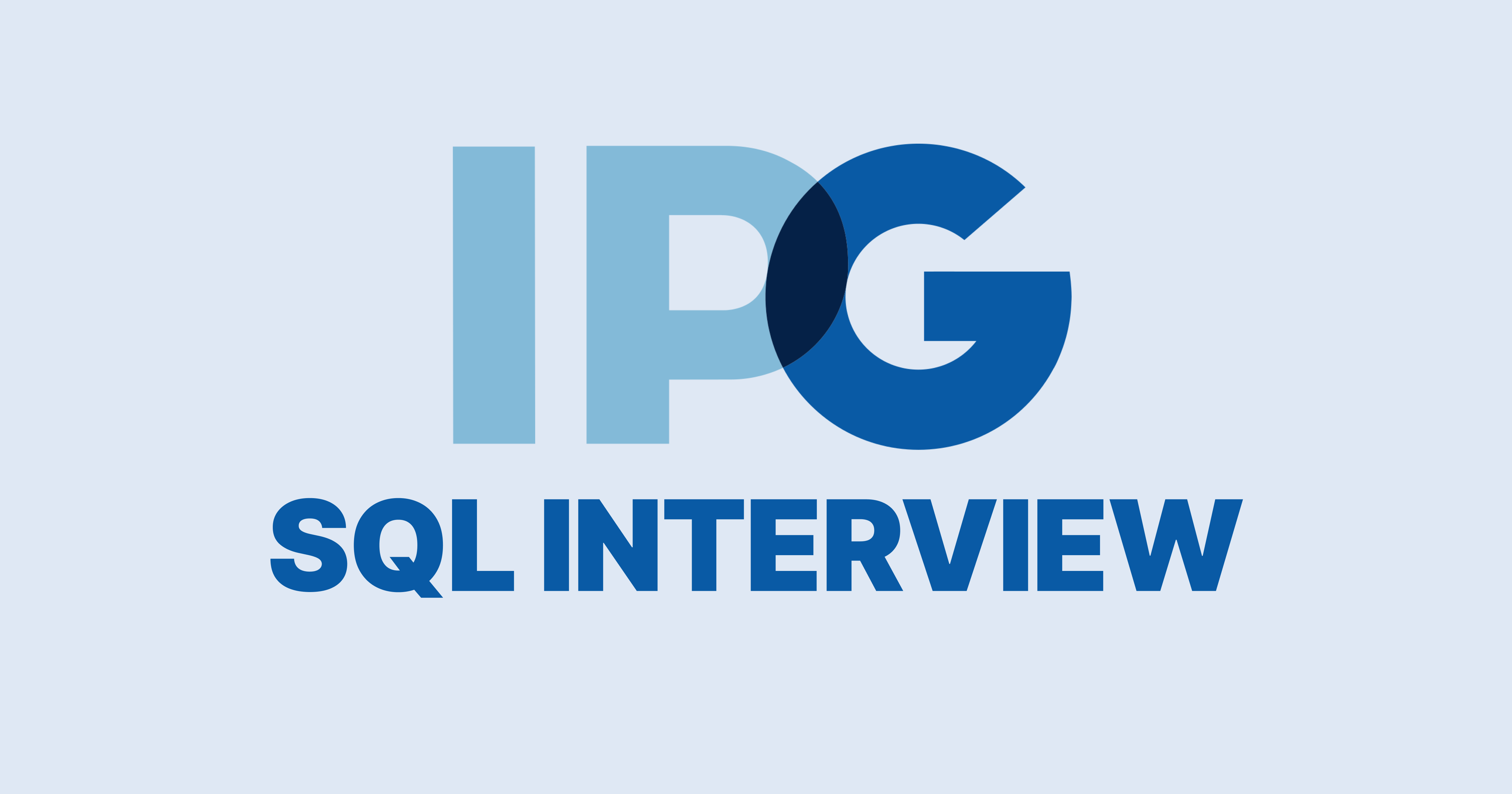 Interpublic Group SQL Interview Questions